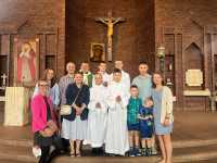 Błogosławieństwo ministrantów starszych