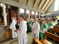 Błogosławieństwo ministrantów starszych