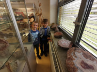 Ministranci w Muzeum Ziemi