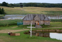Parafianie na spektaklu plenerowym Orzeł i Krzyż. 05.07.2025