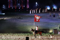 Parafianie na spektaklu plenerowym Orzeł i Krzyż. 05.07.2025