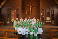 Błogosławieństwo nowych ministrantów