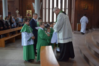 Błogosławieństwo nowych ministrantów