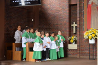 Błogosławieństwo nowych ministrantów