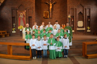 Błogosławieństwo nowych ministrantów