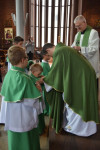 Błogosławieństwo nowych ministrantów