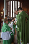 Błogosławieństwo nowych ministrantów