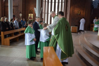 Błogosławieństwo nowych ministrantów