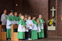 Błogosławieństwo nowych ministrantów