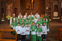 Błogosławieństwo nowych ministrantów