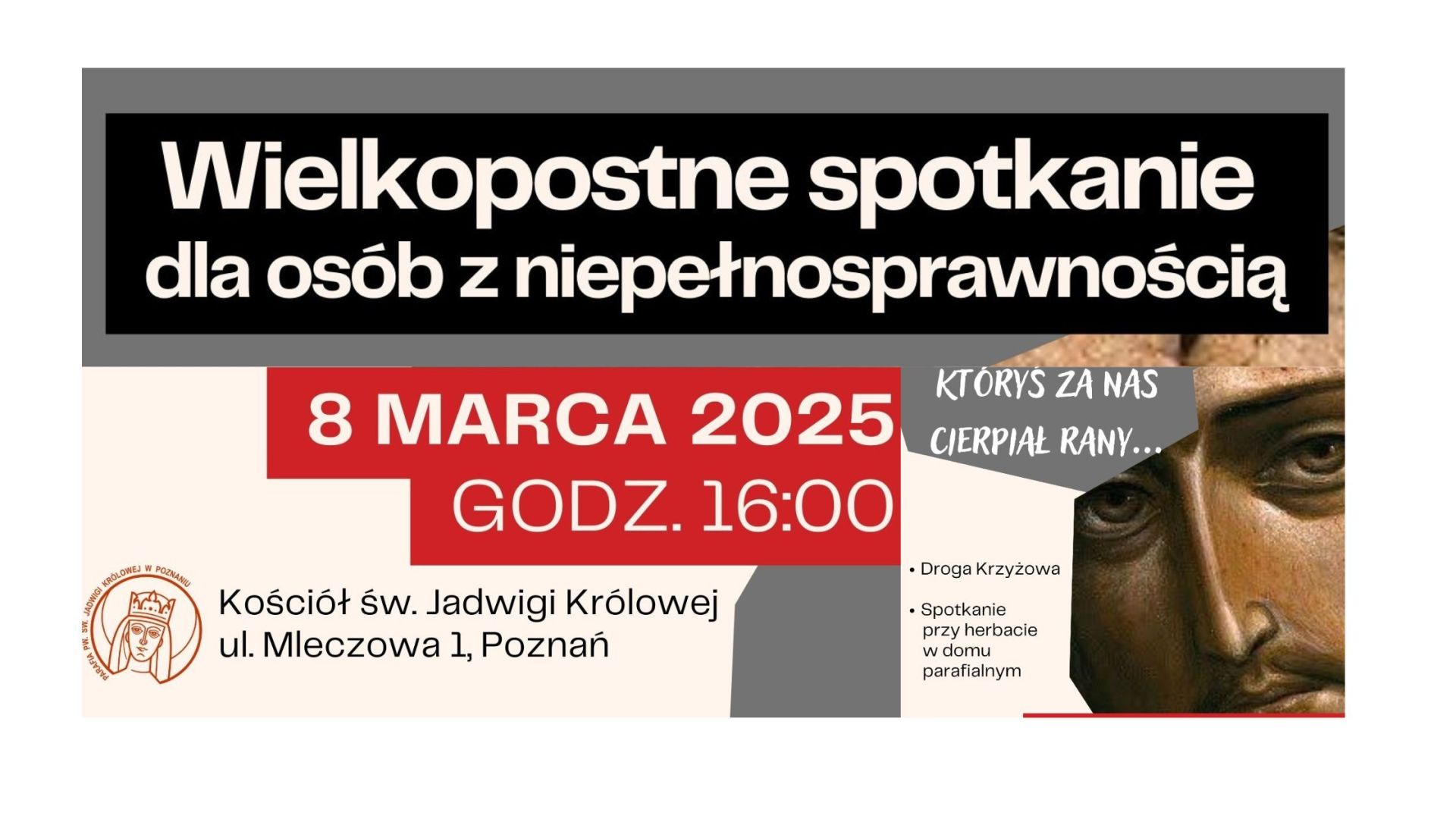 Wielkopostne spotkanie dla osób z niepełnosprawnością