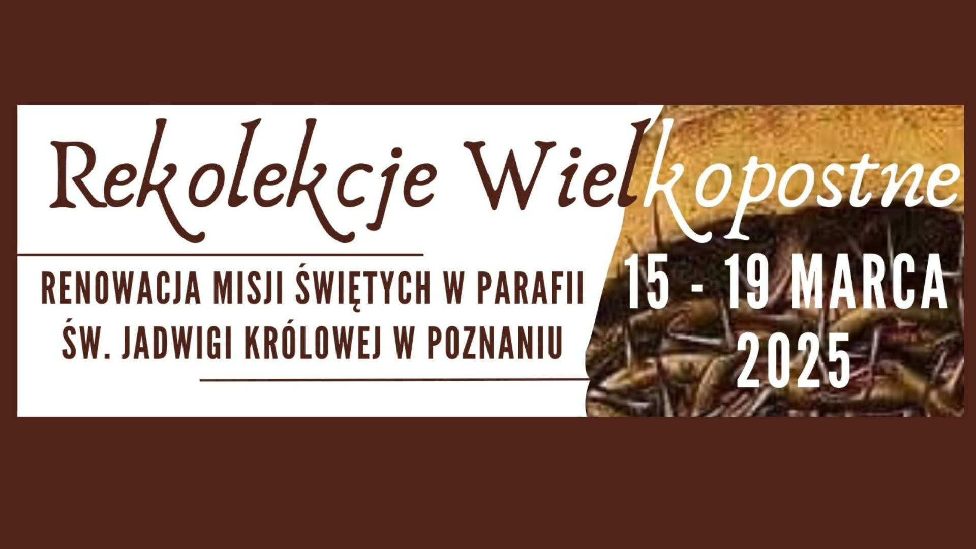 Rekolekcje Parafialne (program)