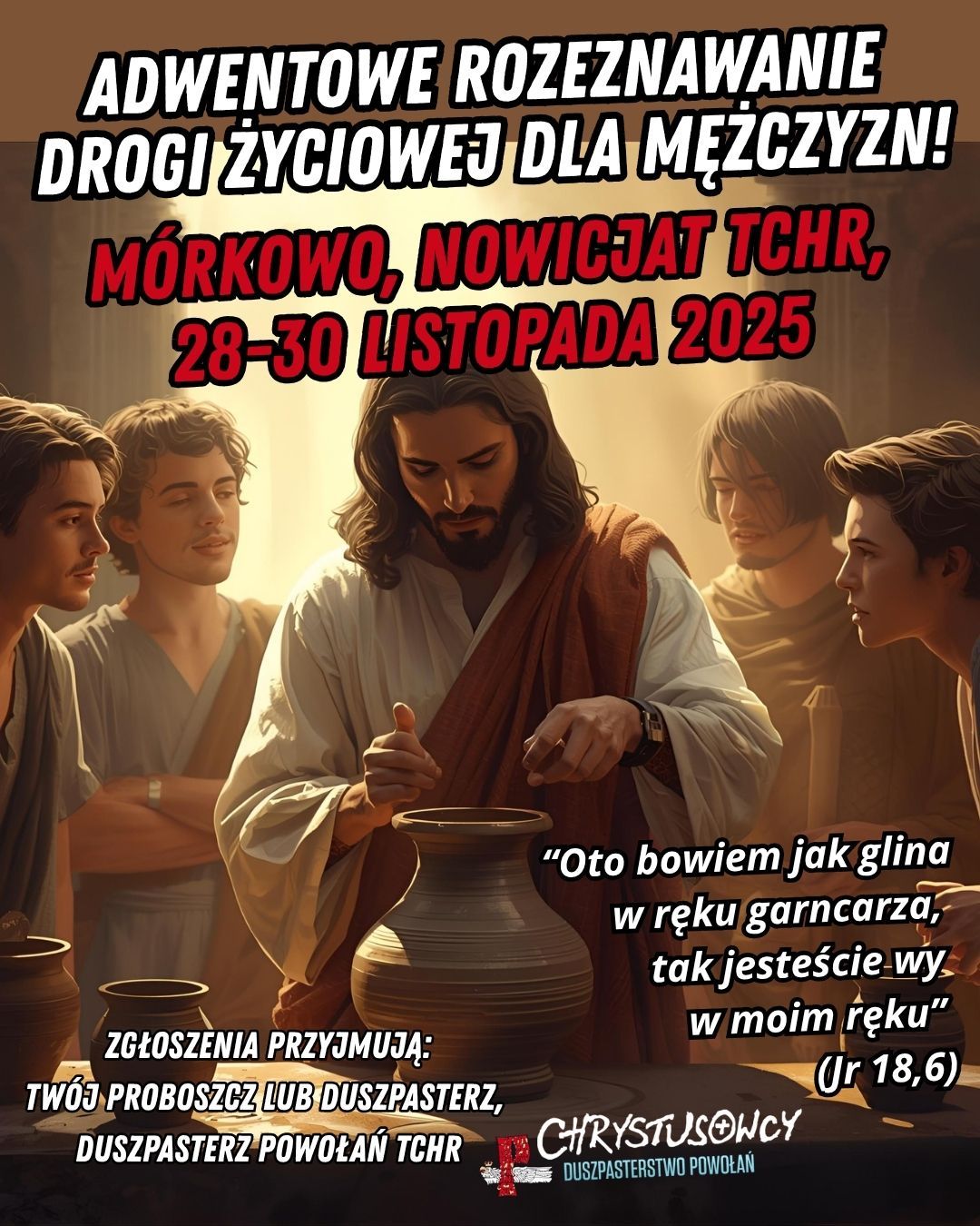 Adwentowe Rozeznawanie Drogi Życiowej dla Mężczyzn