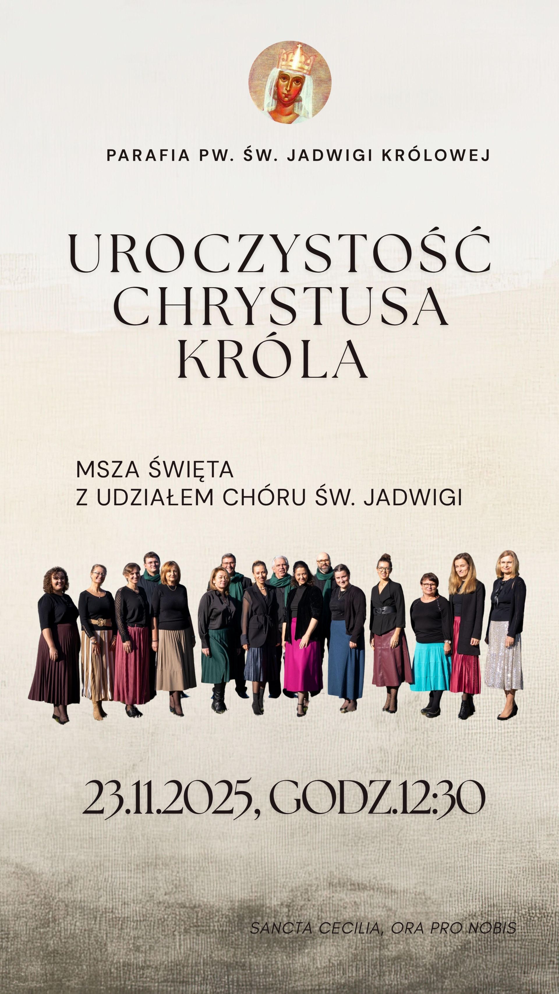 Uroczystość Jezusa Chrystusa Króla Wszechświata